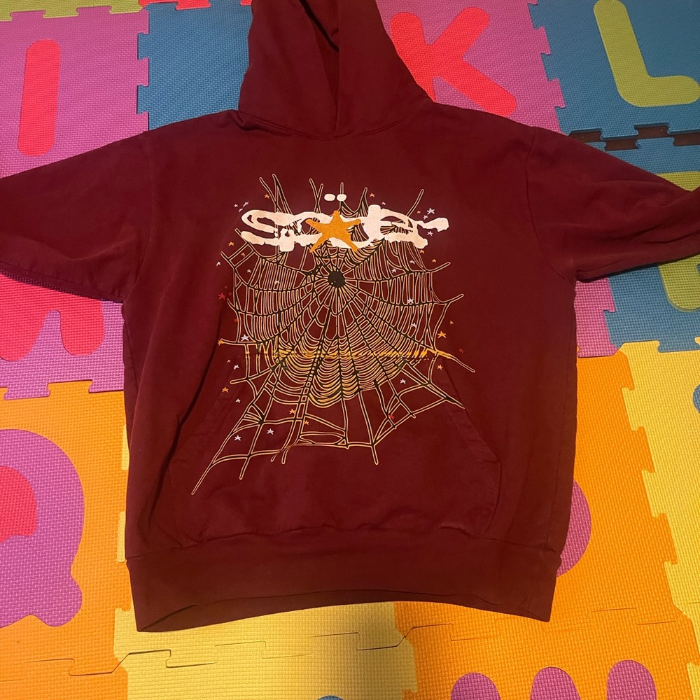 Large Sp5der hoodie worn once paid $300 for it from good times Atlanta sizelarge